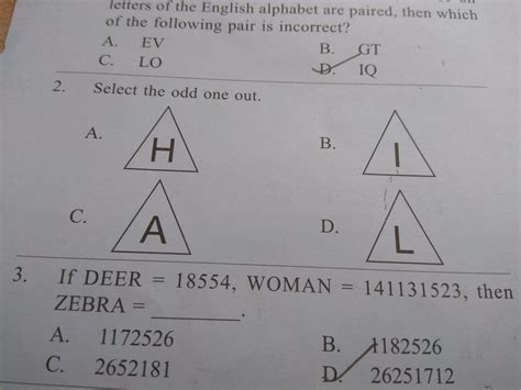 from the given choices select the odd man out.|From the given choices select the odd man out Option 1 : REAB .